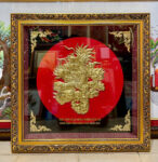 Tranh đồng, chữ Thọ – A071