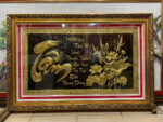 Tranh đồng thư  pháp chữ Tâm – A183