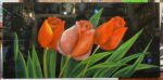 Tranh sơn mài, Hoa tulip -HD62