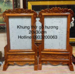 Khung thờ gỗ hương -TG125