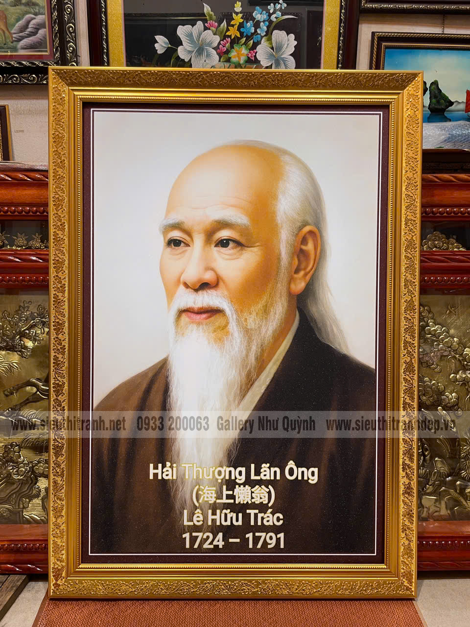 Tranh in Danh Y Hải Thượng Lãn Ông – VN32