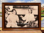 Tranh in, Chủ tịch Hồ Chí Minh &  Hoàng thân Xu-pha-nu-vông – vn039