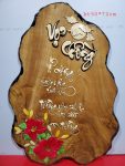 Tranh gỗ nghệ thuật chữ – Vợ Chồng- TG059
