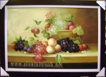 Tranh sơn dầu-Tĩnh vật trái cây-tv24