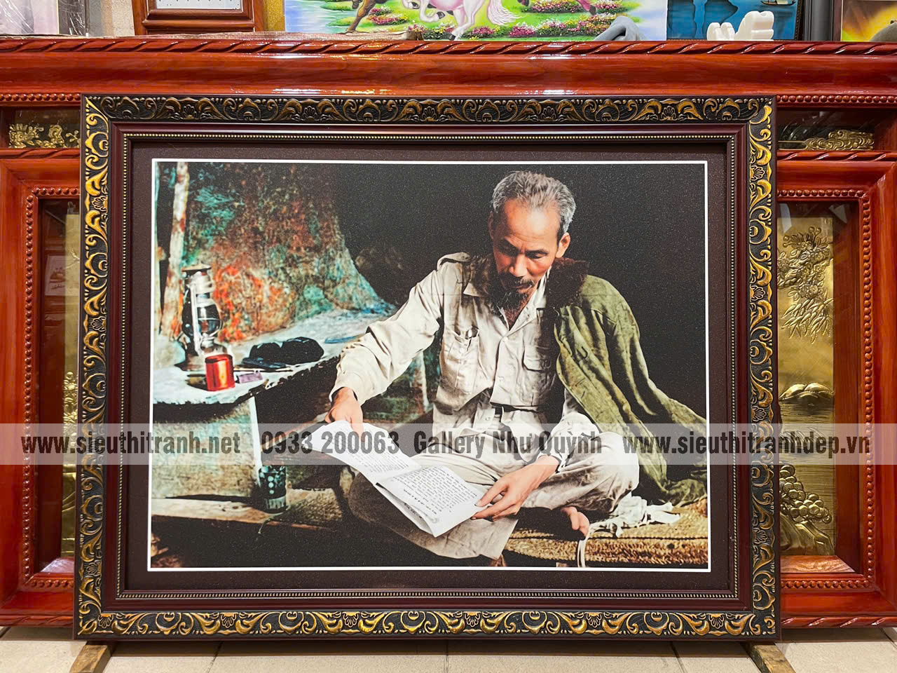 Tranh Bác Hồ trên hang Pác Pó – vn24