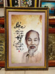 Tranh thư pháp về Bác Hồ – vn27