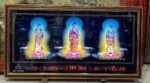 Tranh lịch vạn niên,Tam thế Phật- 8608